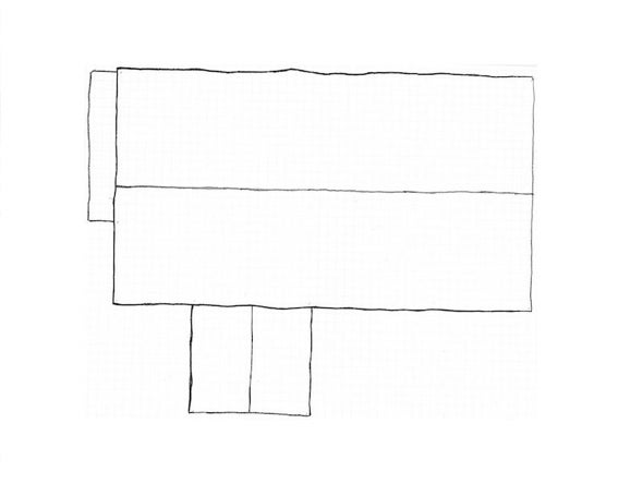 屋根の図面の作成