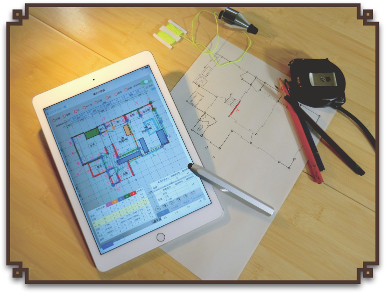 建物被害調査アプリを使った被害評価